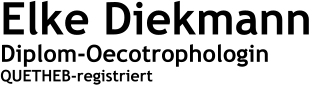 Elke Diekmann Diplom-Oecotrophologin QUETHEB-registriert